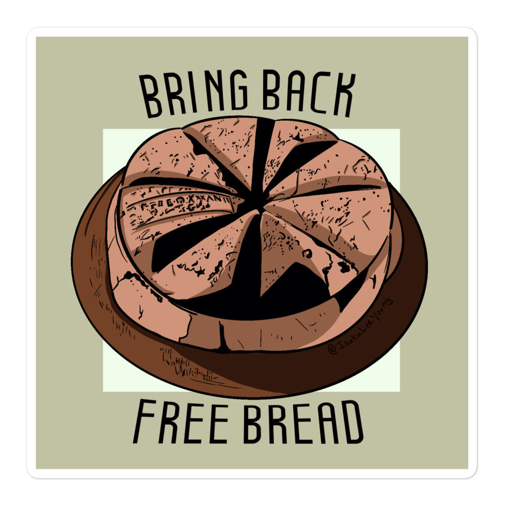 Free Bread stickers