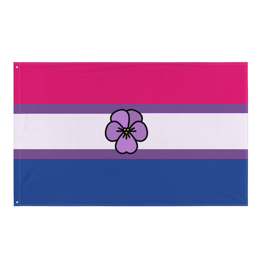 Bi Sapphic Pride Flag