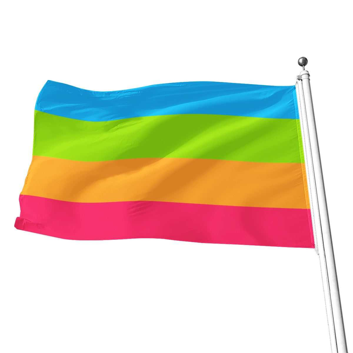 Panromantic Pride Flag, More Sizes