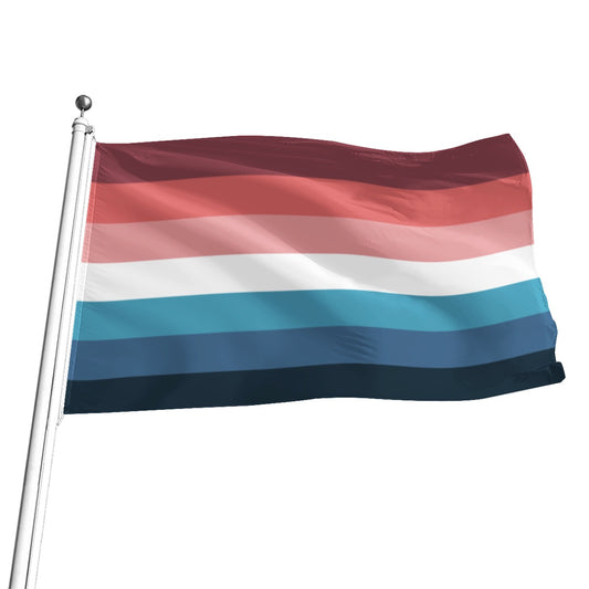 NebulaRomantic Pride Flag, More Sizes