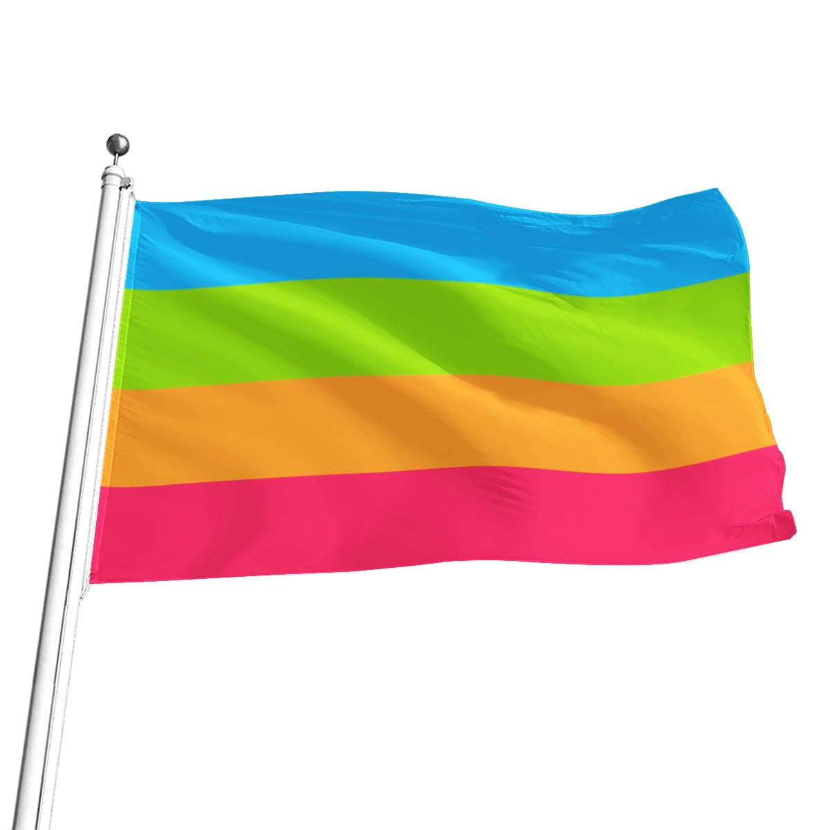 Panromantic Pride Flag, More Sizes