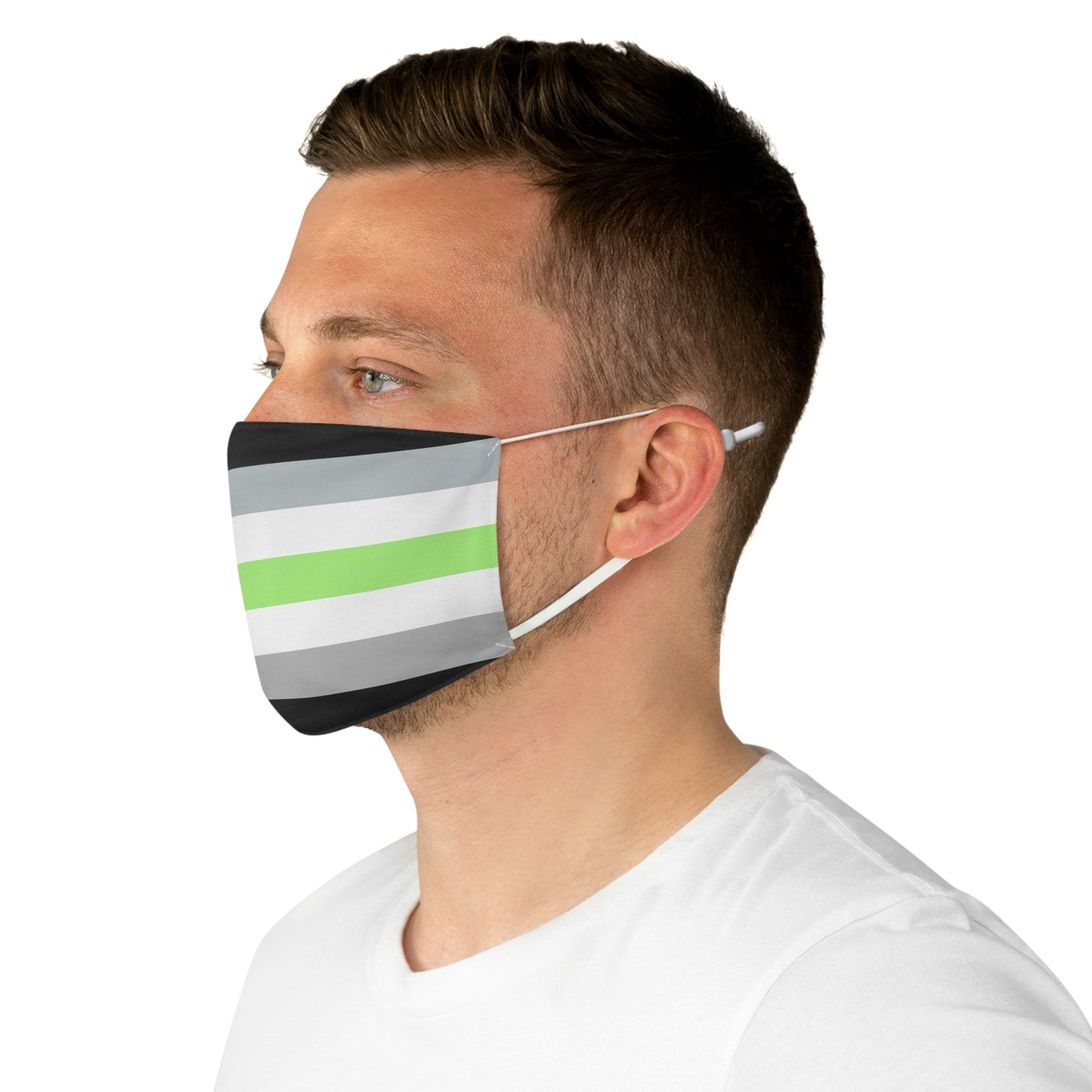 Agender Pride Fabric Face Mask