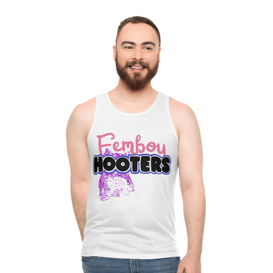 Femboy Hooters Tank Top: Genderfluid