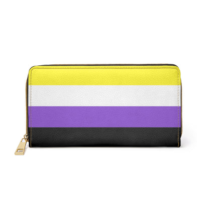 Non-binary Pride Zipper Wallet