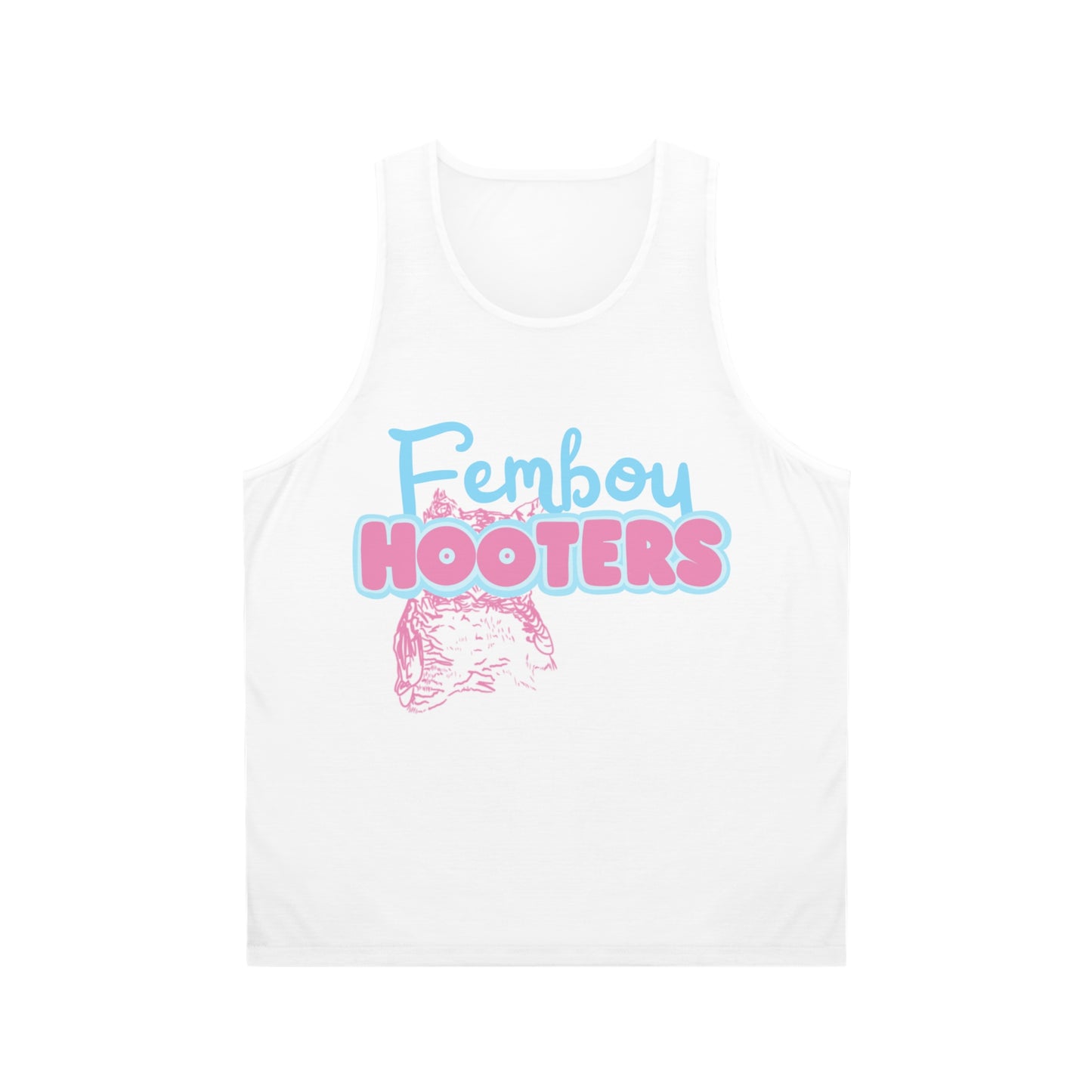 Femboy Hooters Tank Top: Transmasc ver. 2