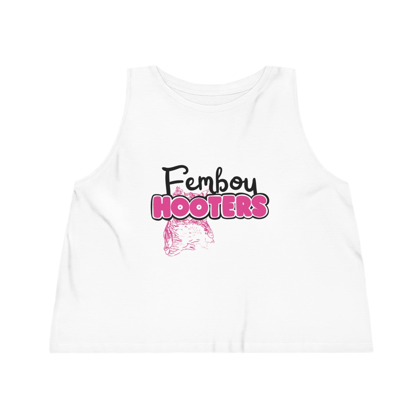 Femboy Hooters Crop Tank