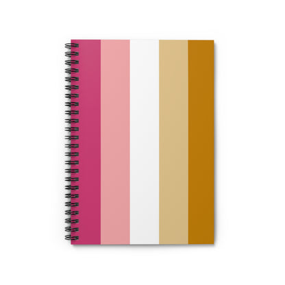 Lesbian Pride (2022) Spiral Notebook - Ruled Line