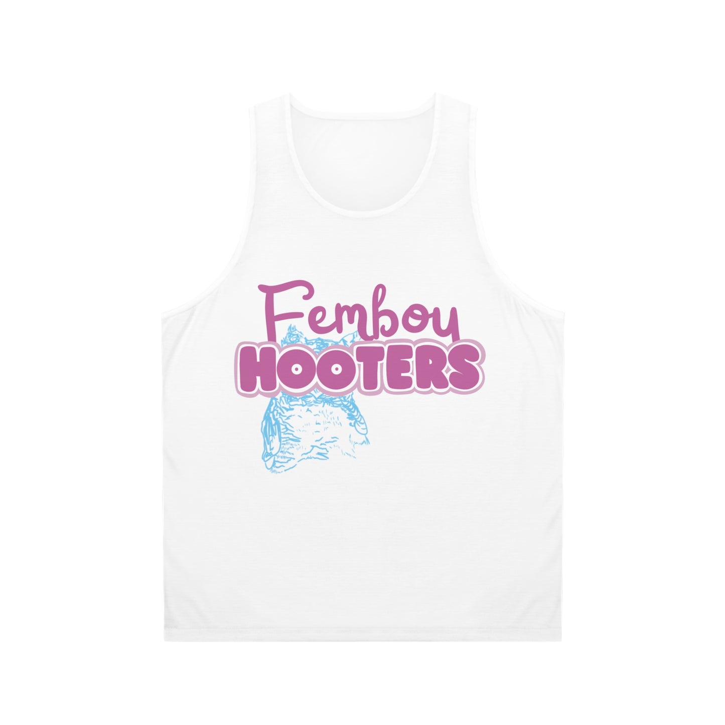 Femboy Hooters Tank Top: Femboy Pride Edition