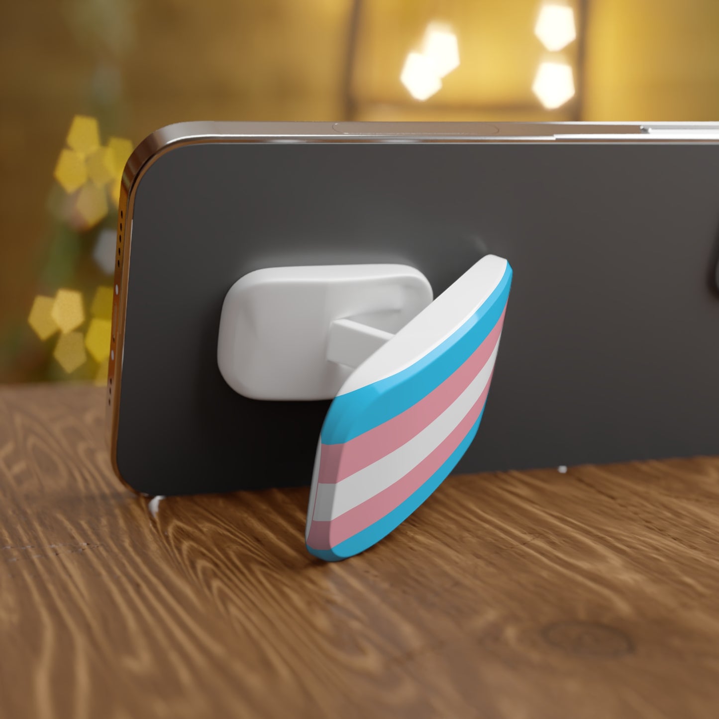 Trans Pride Phone Click-On Grip