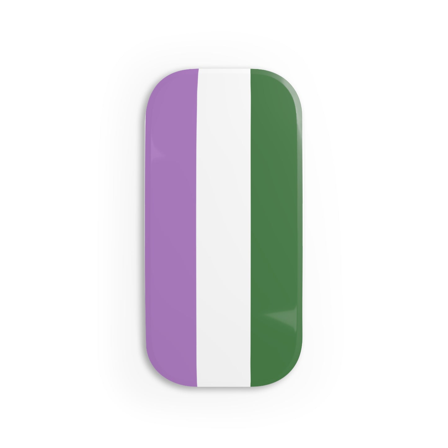 Genderqueer Pride Phone Click-On Grip