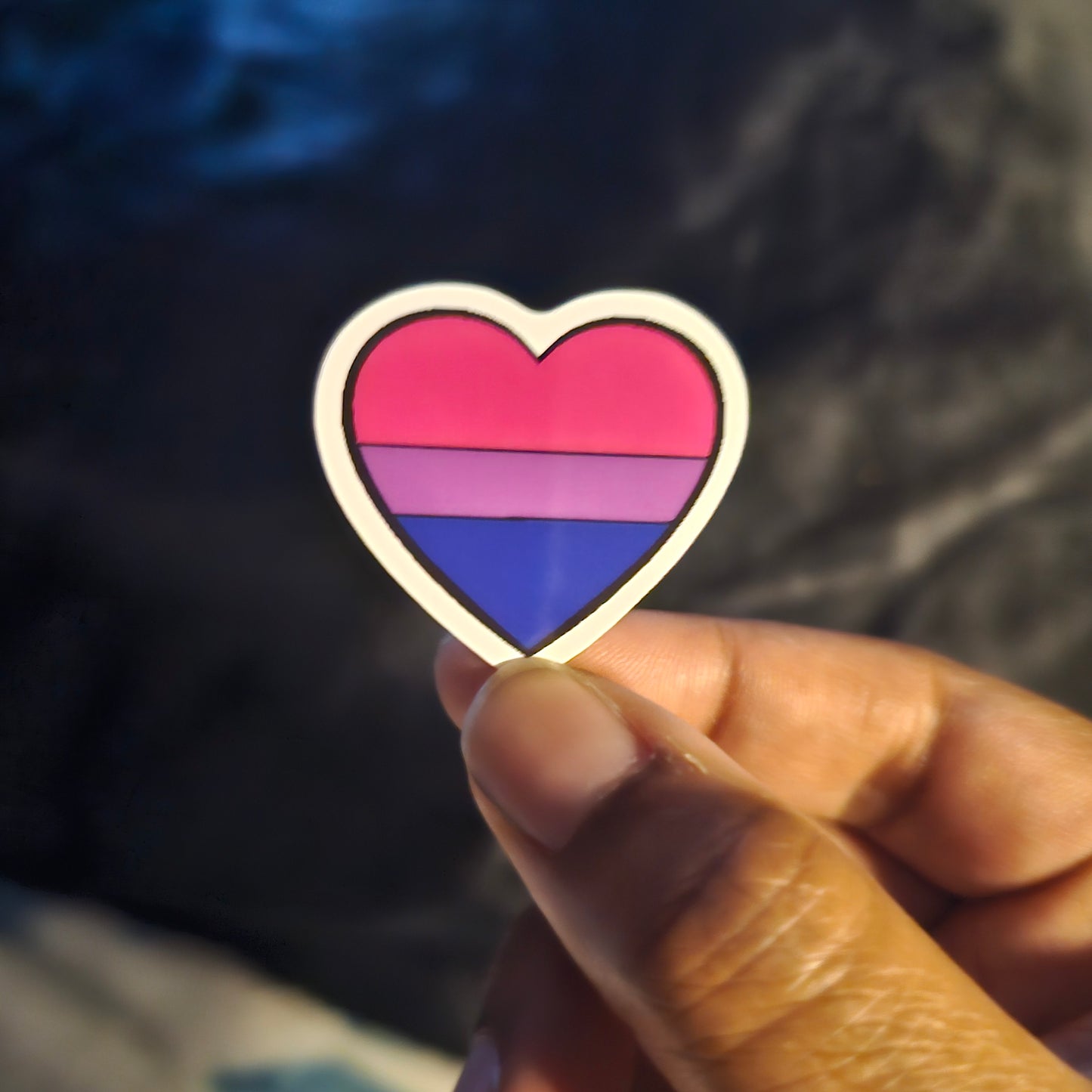 Pride Support Heart: Sticker