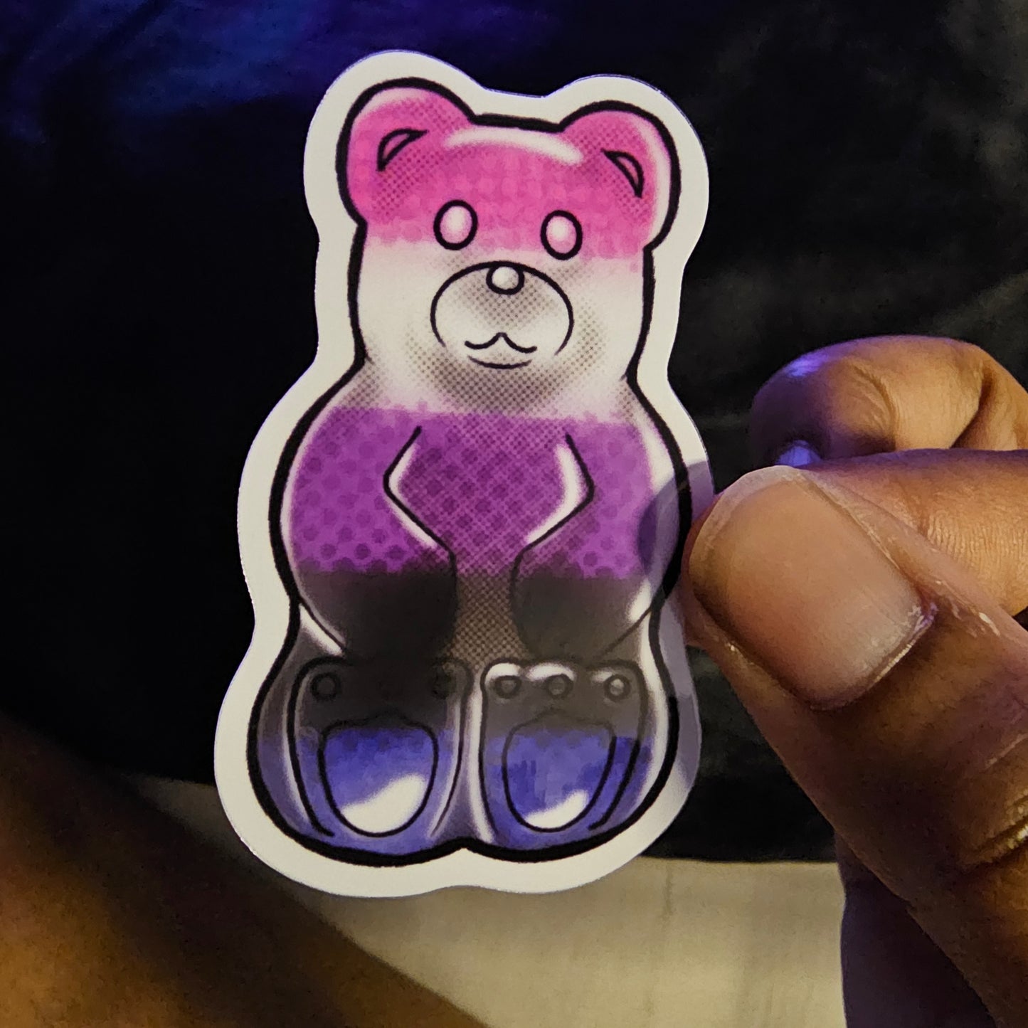 Pride Gummy Bears: Stickers