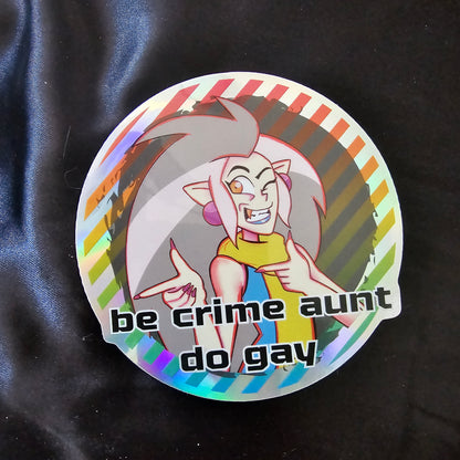 be crime aunt, do gay
