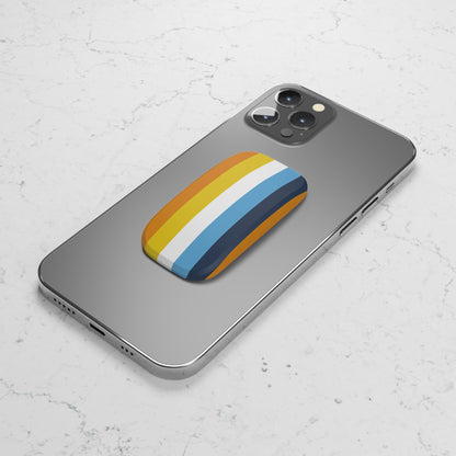 AroAce Pride Phone Click-On Grip