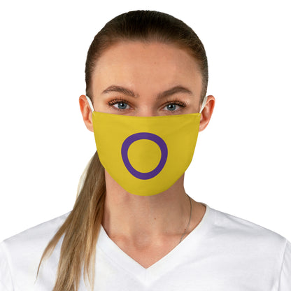 Intersex Pride Fabric Face Mask