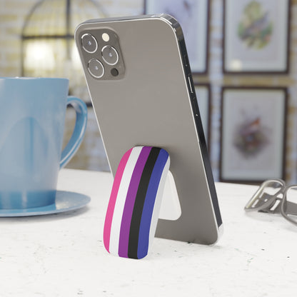 Genderfluid Pride Phone Click-On Grip