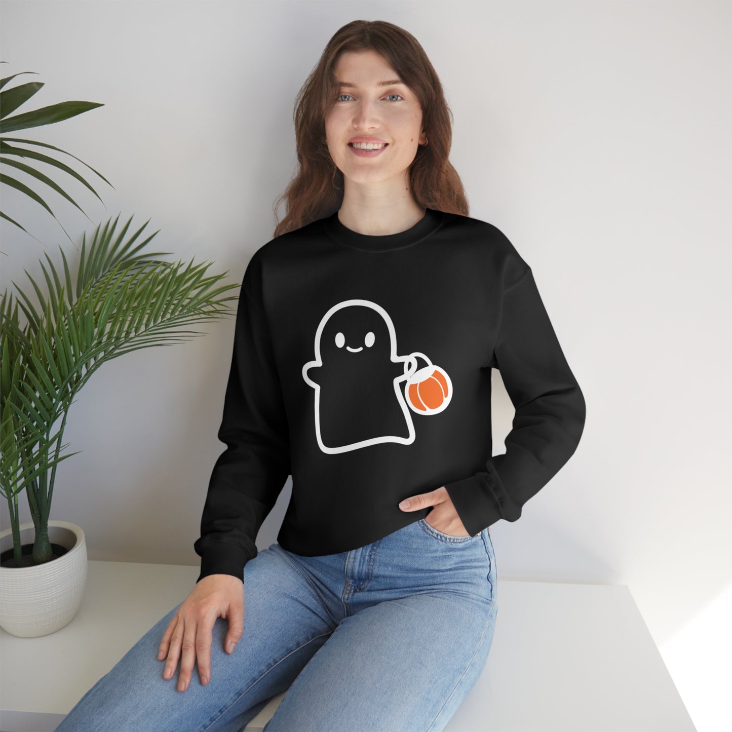 Ghosty Trick or Treating Sweatshirt