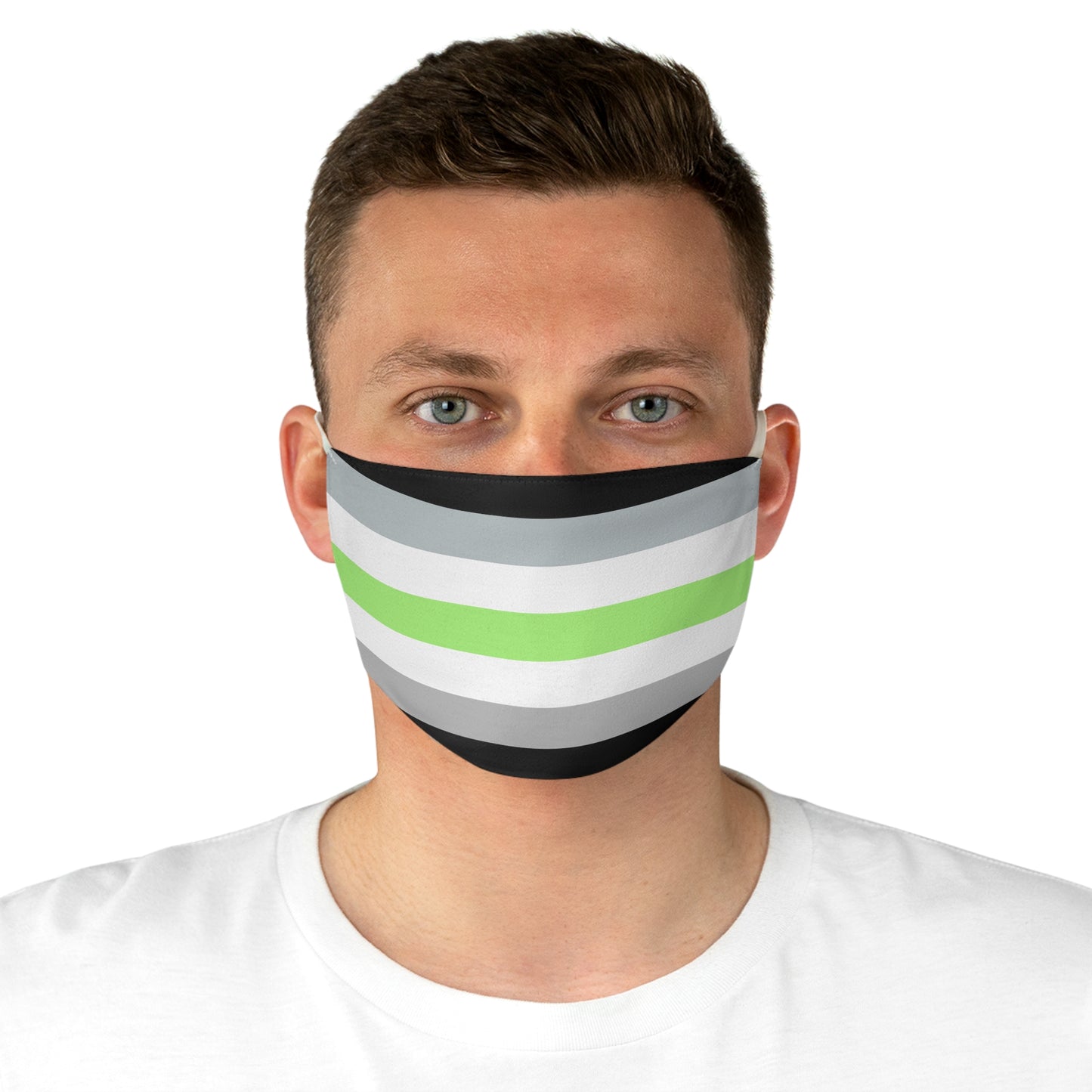 Agender Pride Fabric Face Mask