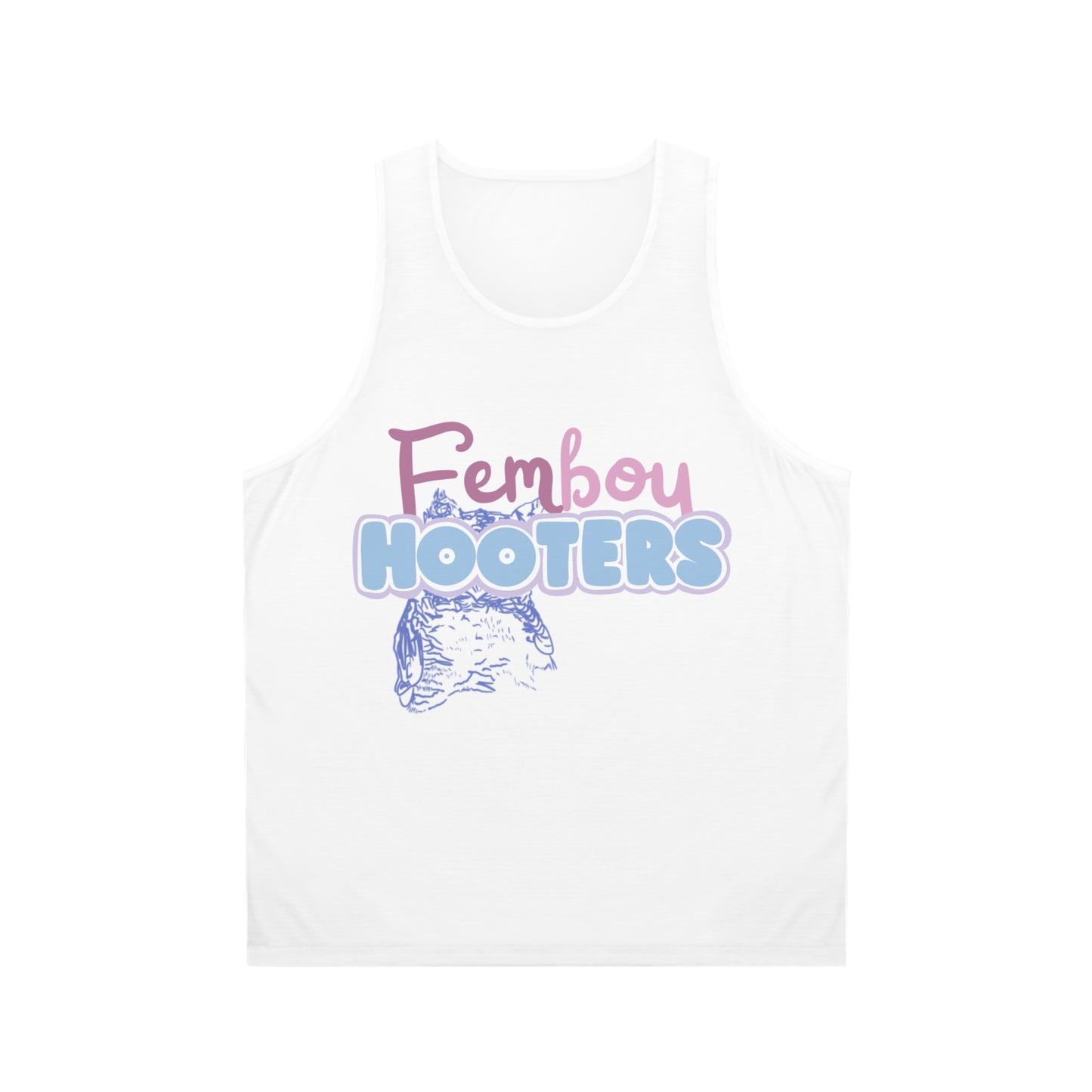 Femboy Hooters Tank Top: Bigender