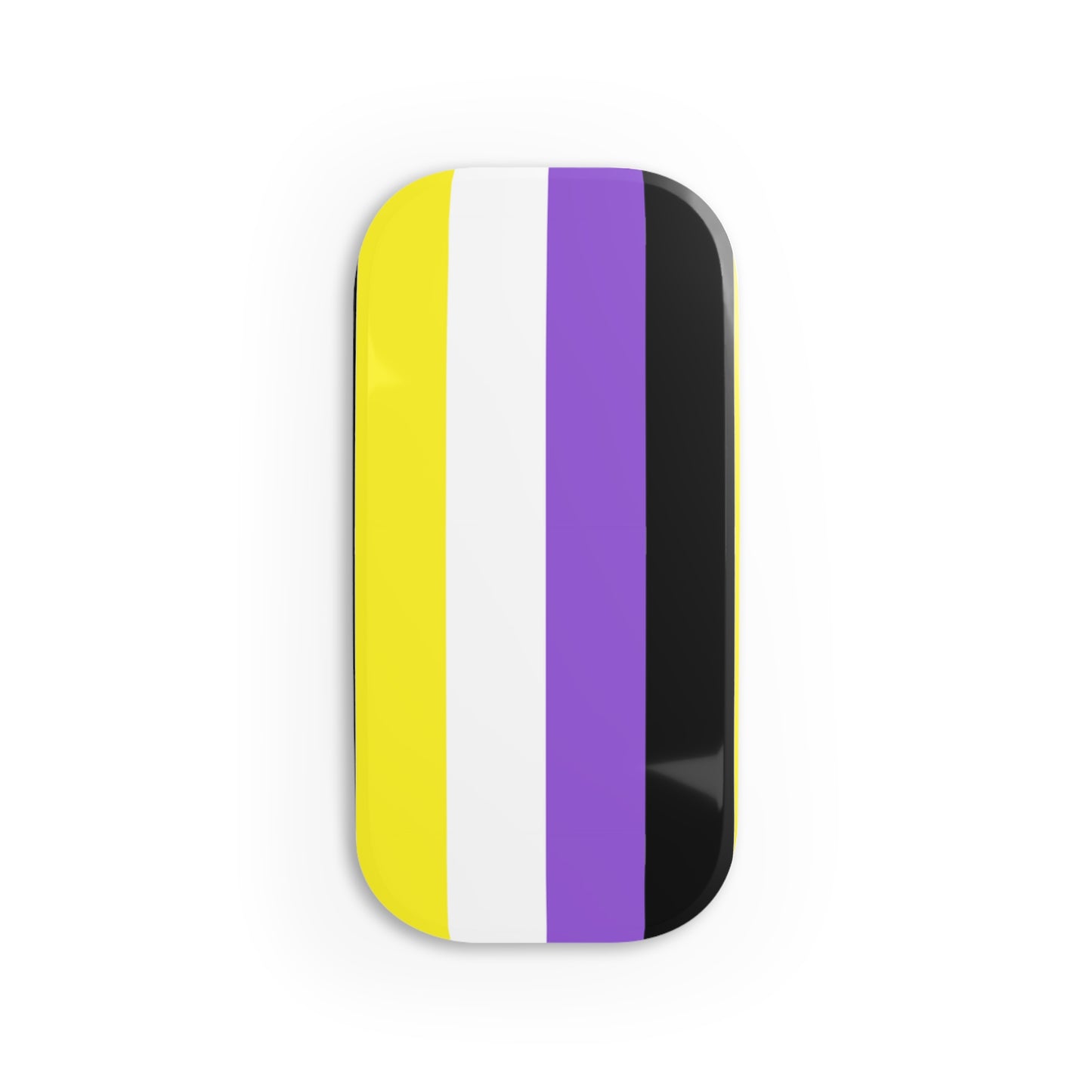 Nonbinary Pride Phone Click-On Grip