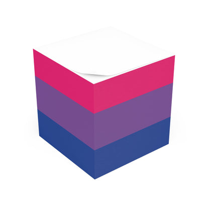 Smol Bisexual Note Cube
