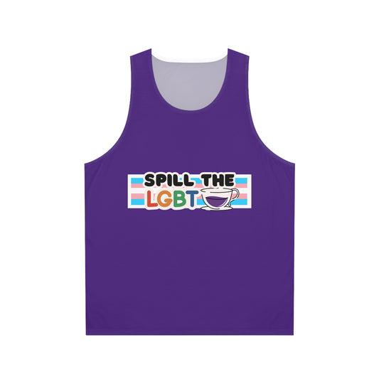 Spill the Tea Tank Top: Violet