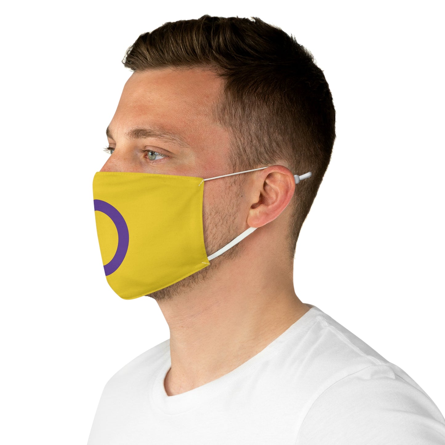 Intersex Pride Fabric Face Mask
