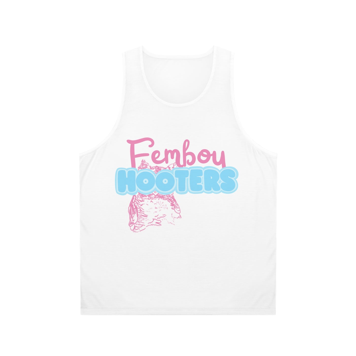 Femboy Hooters Tank Top: Transmasc ver. 1