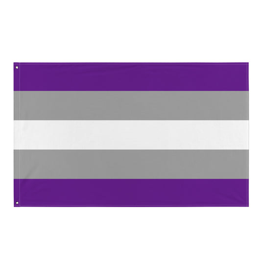 Grey-Ace Pride Flag