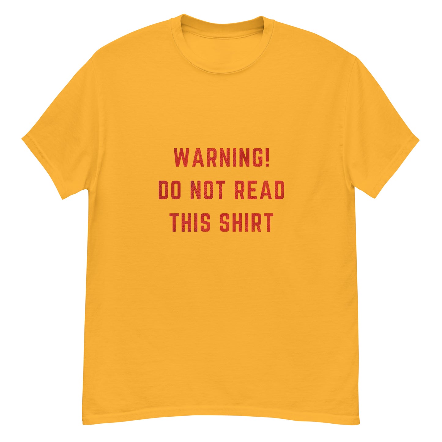 DO NOT READ THIS tee