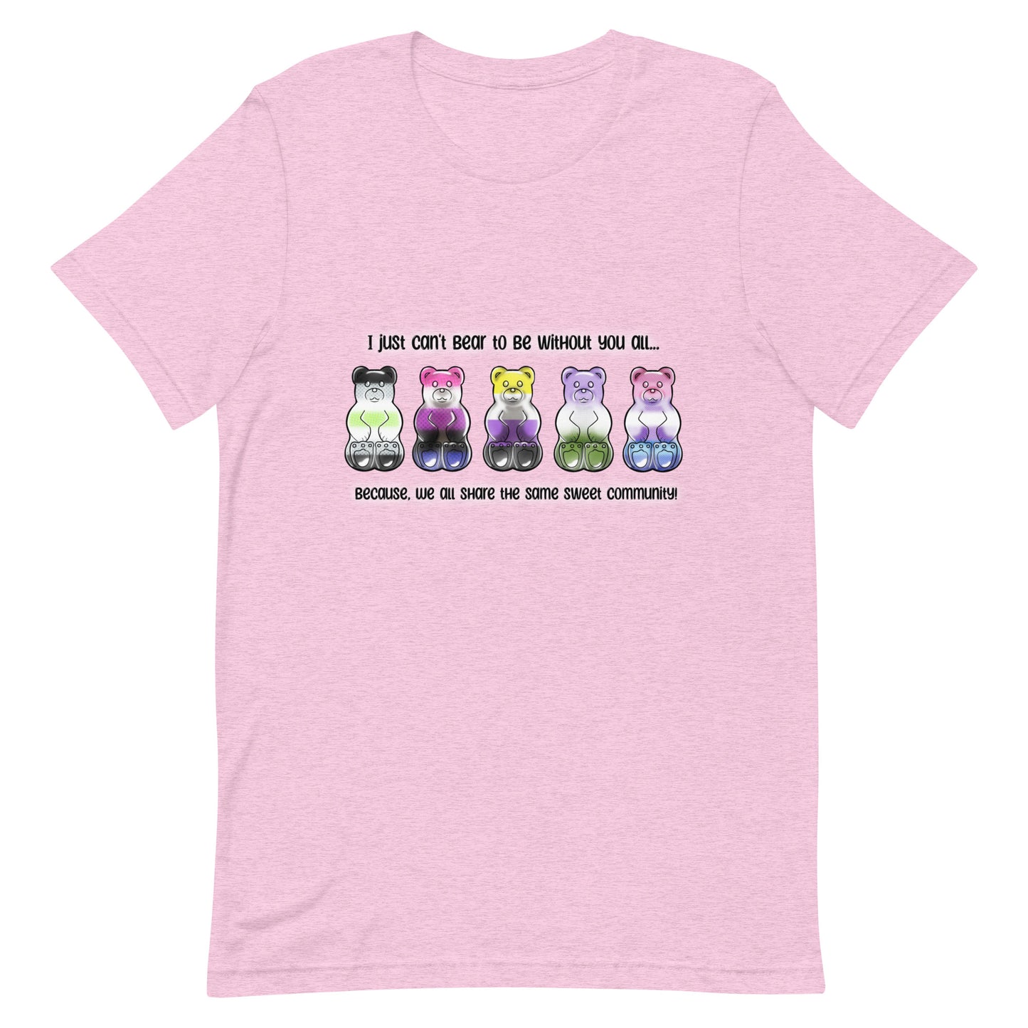 Pride Gummy Bears: Non-binary+ shirt