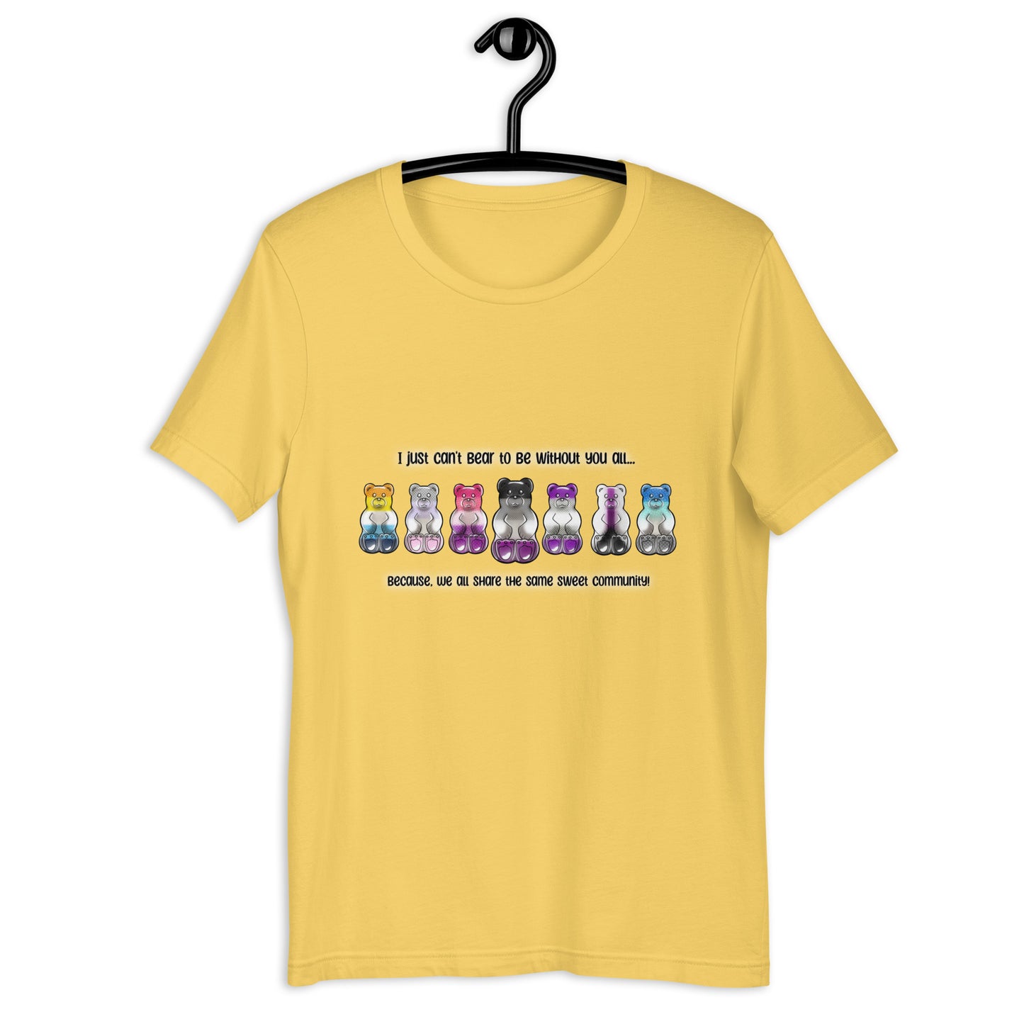 Pride Gummy Bears: Aspec Shirt