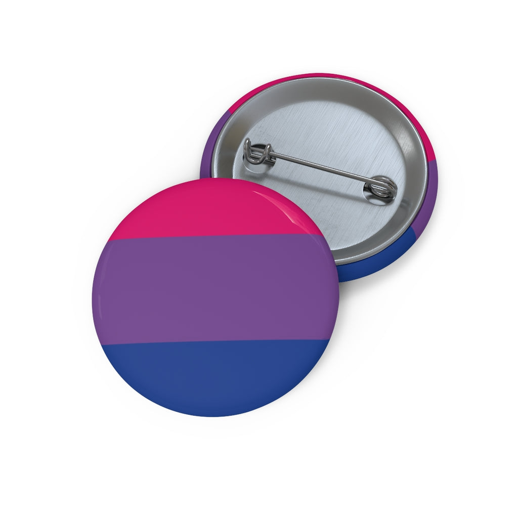 Bisexual Pride Pin Buttons