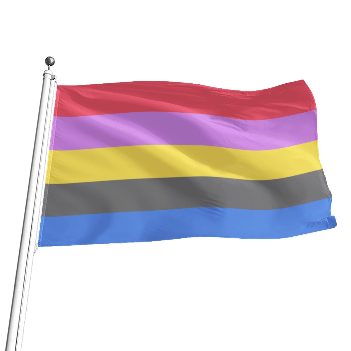 Androgyne Pride Flag, More Sizes