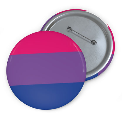 Bisexual Pride Pin Buttons