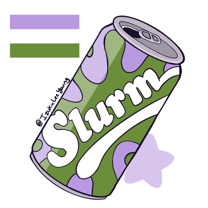 Slurm Can Pride Stickers!