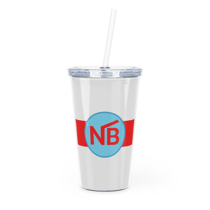 Nasty Burger Tumbler with Straw