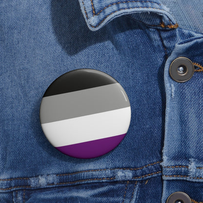 Asexual Pride Pin Buttons