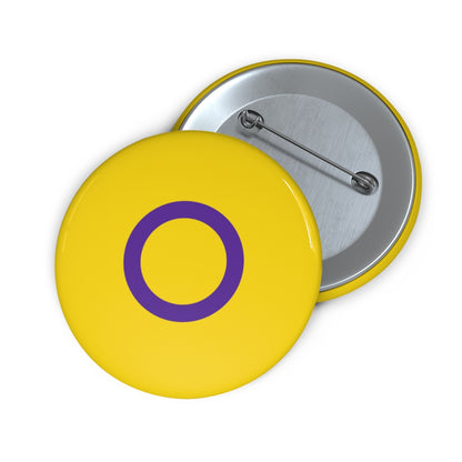 Intersex Pride Pin Buttons