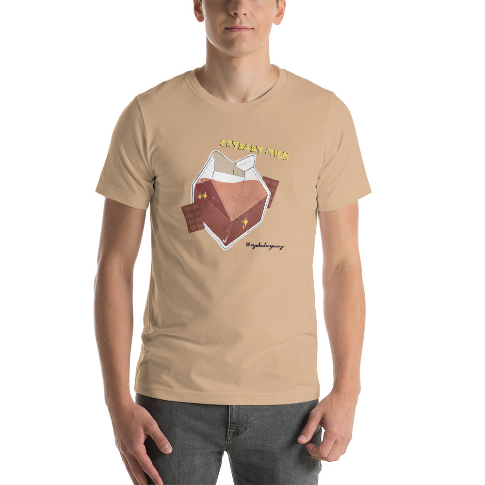 Crybaby Milk T-shirt: Chocolate